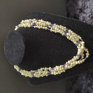 Unbranded 5-Strand Faux Pearl Beaded Necklace